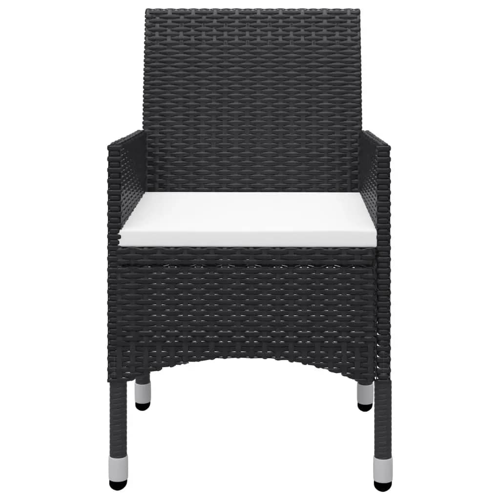 3 Piece Garden Dining Set With Cushions