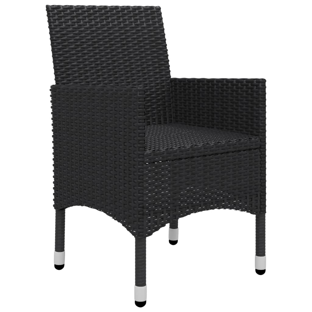 3 Piece Garden Dining Set With Cushions