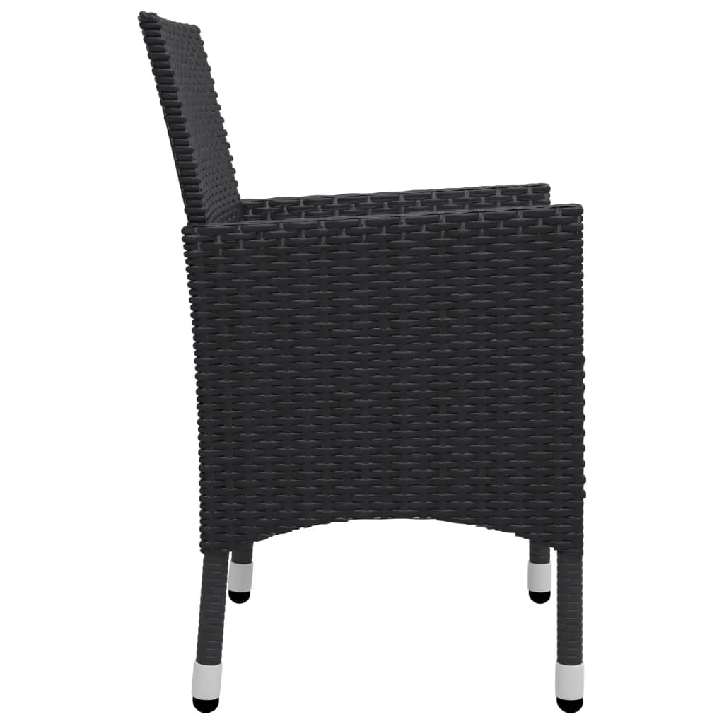 3 Piece Garden Dining Set With Cushions