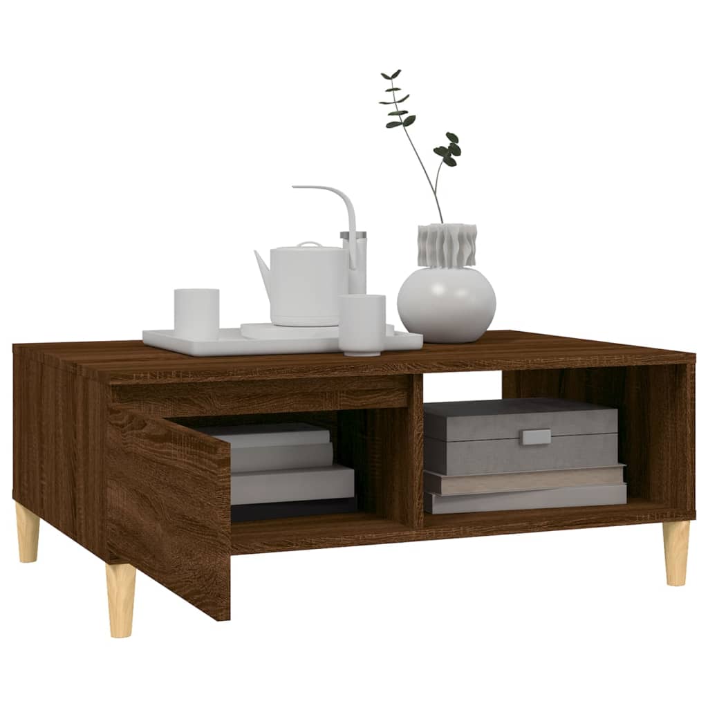 Coffee Table 90X60X35 Cm Engineered Wood