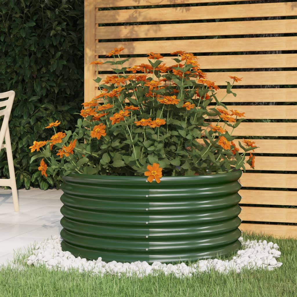 Garden Planter Galvanised Steel