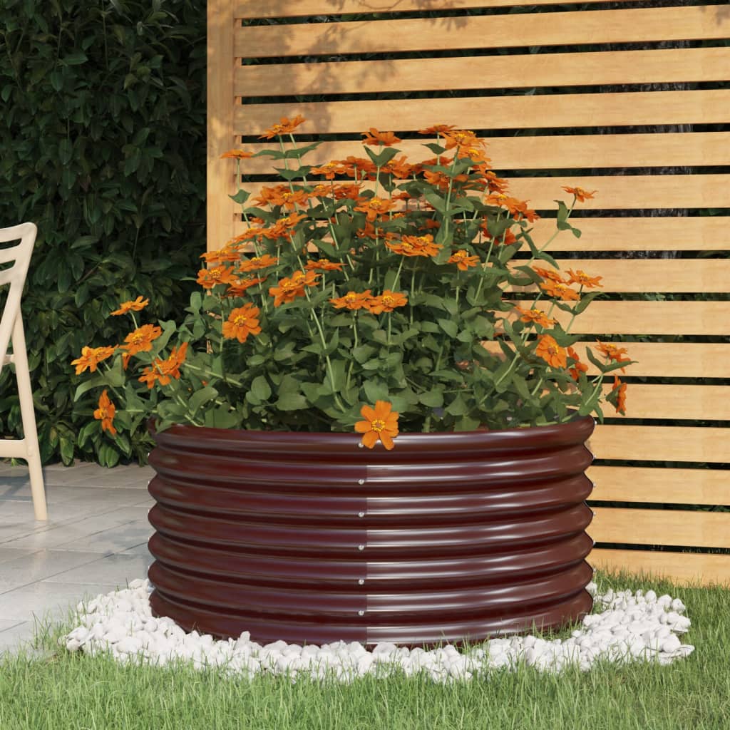 Garden Planter Galvanised Steel