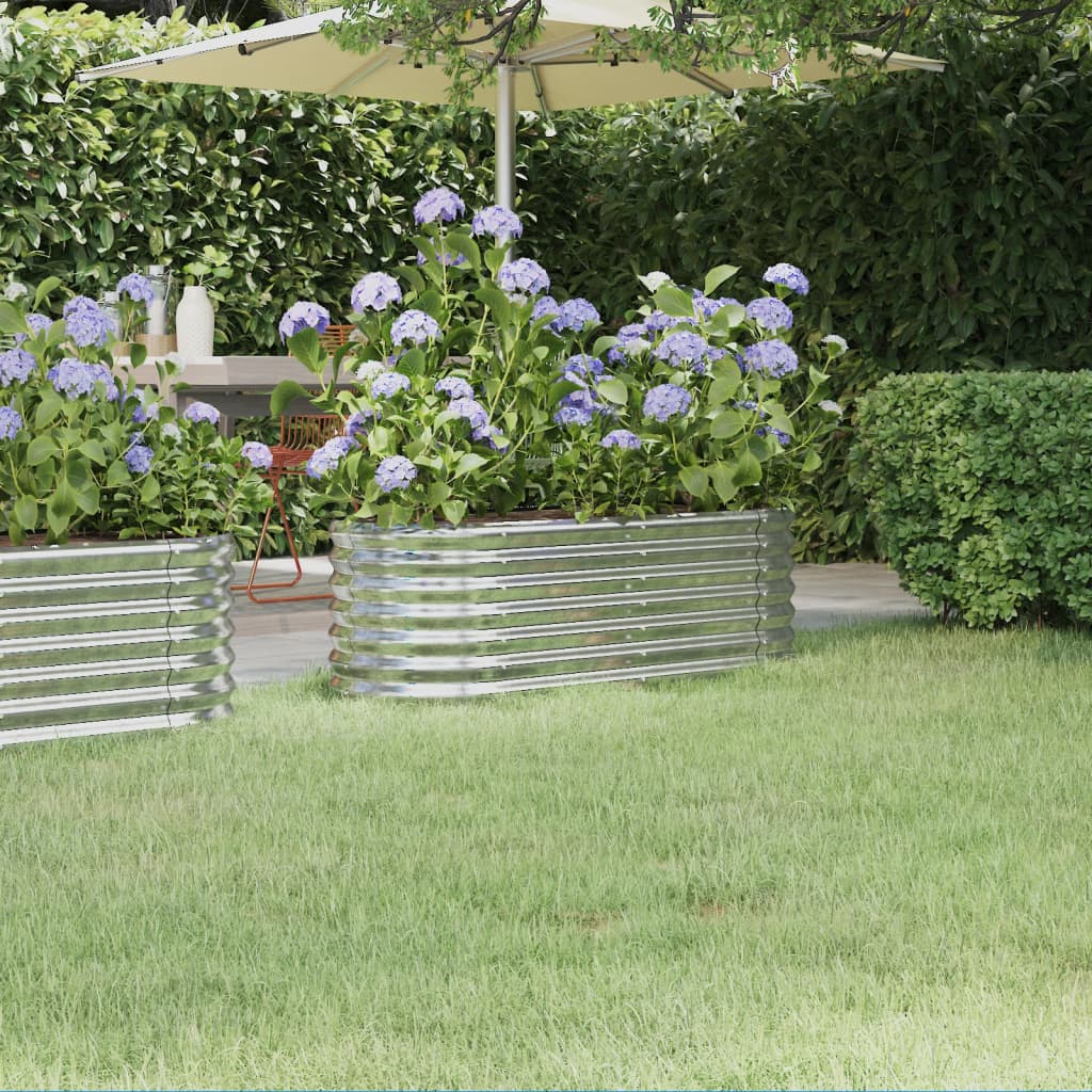 Garden Raised Bed Galvanised Steel