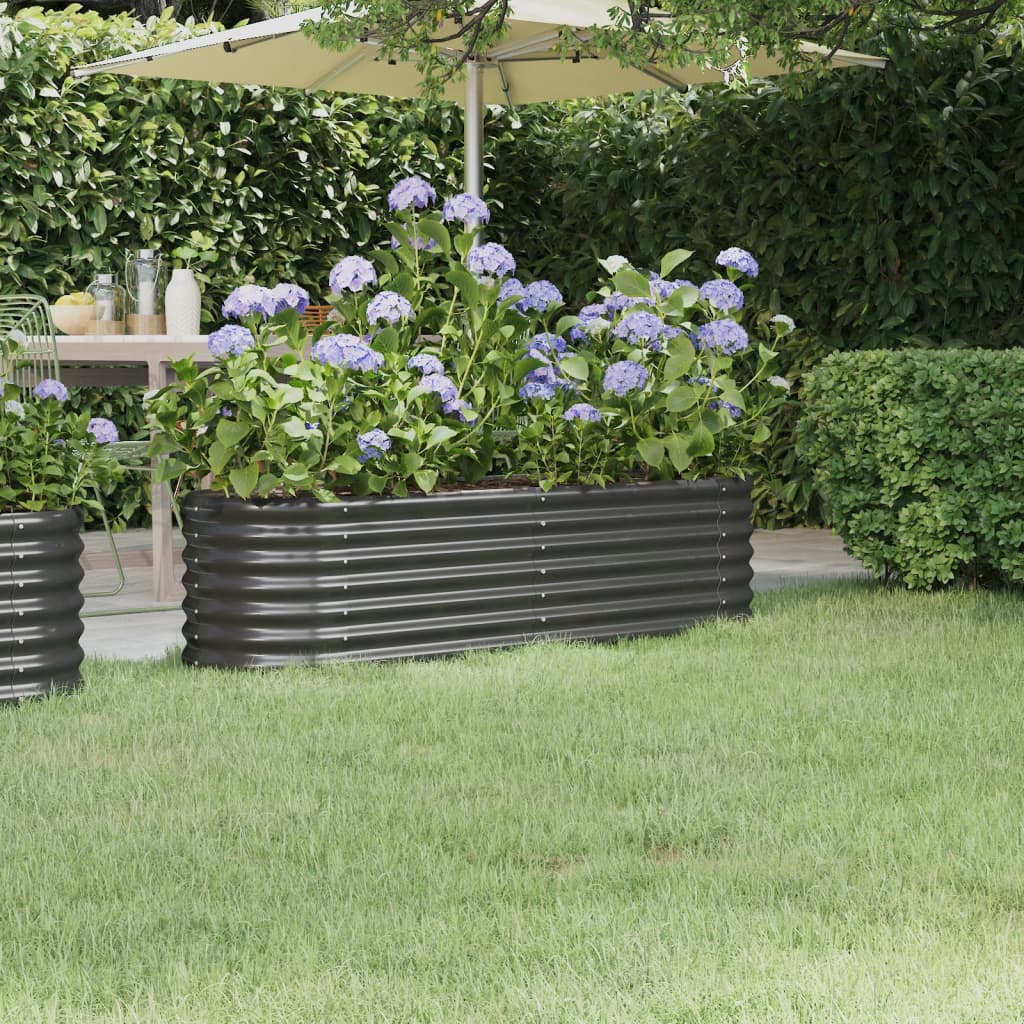Garden Raised Bed Galvanised Steel