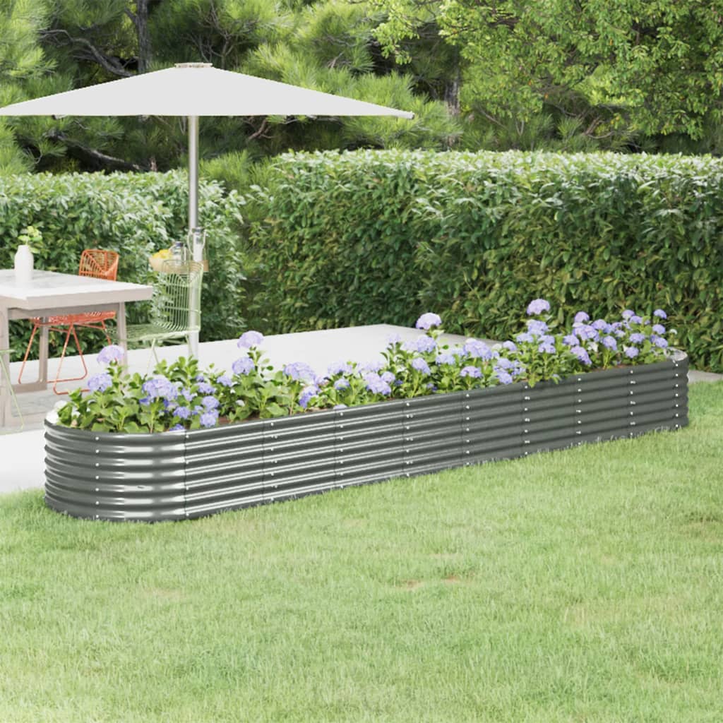 Garden Raised Bed Galvanised Steel