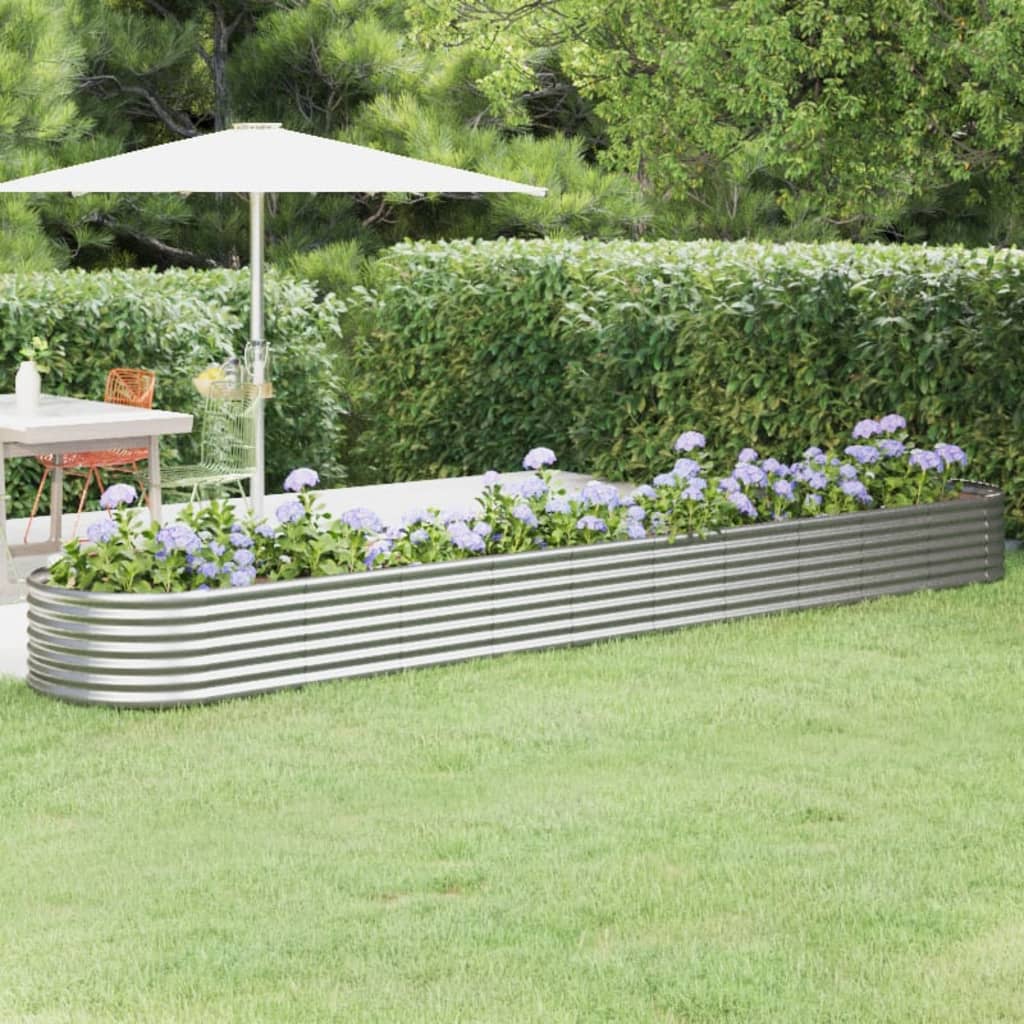 Garden Raised Bed Galvanised Steel
