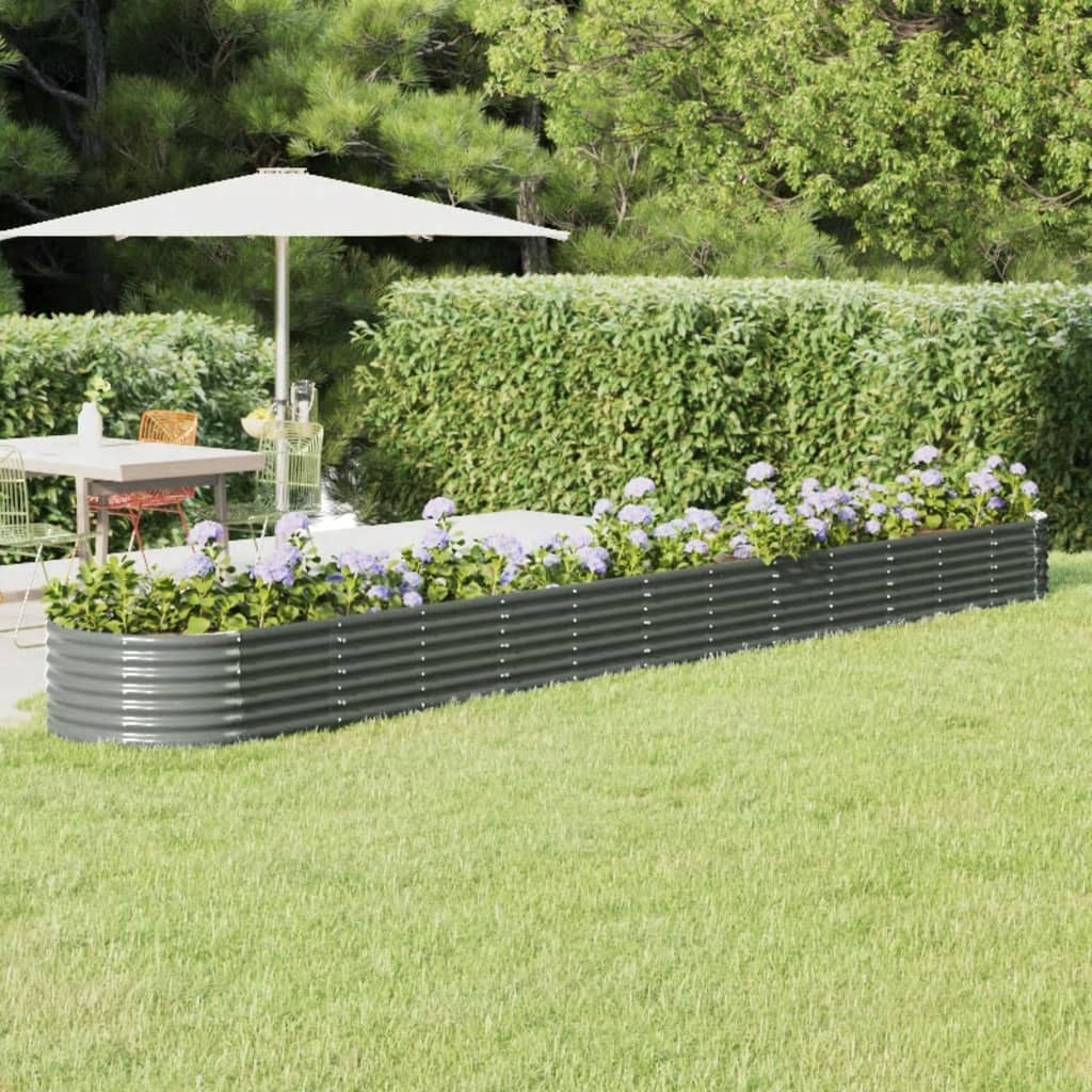 Garden Raised Bed Galvanised Steel