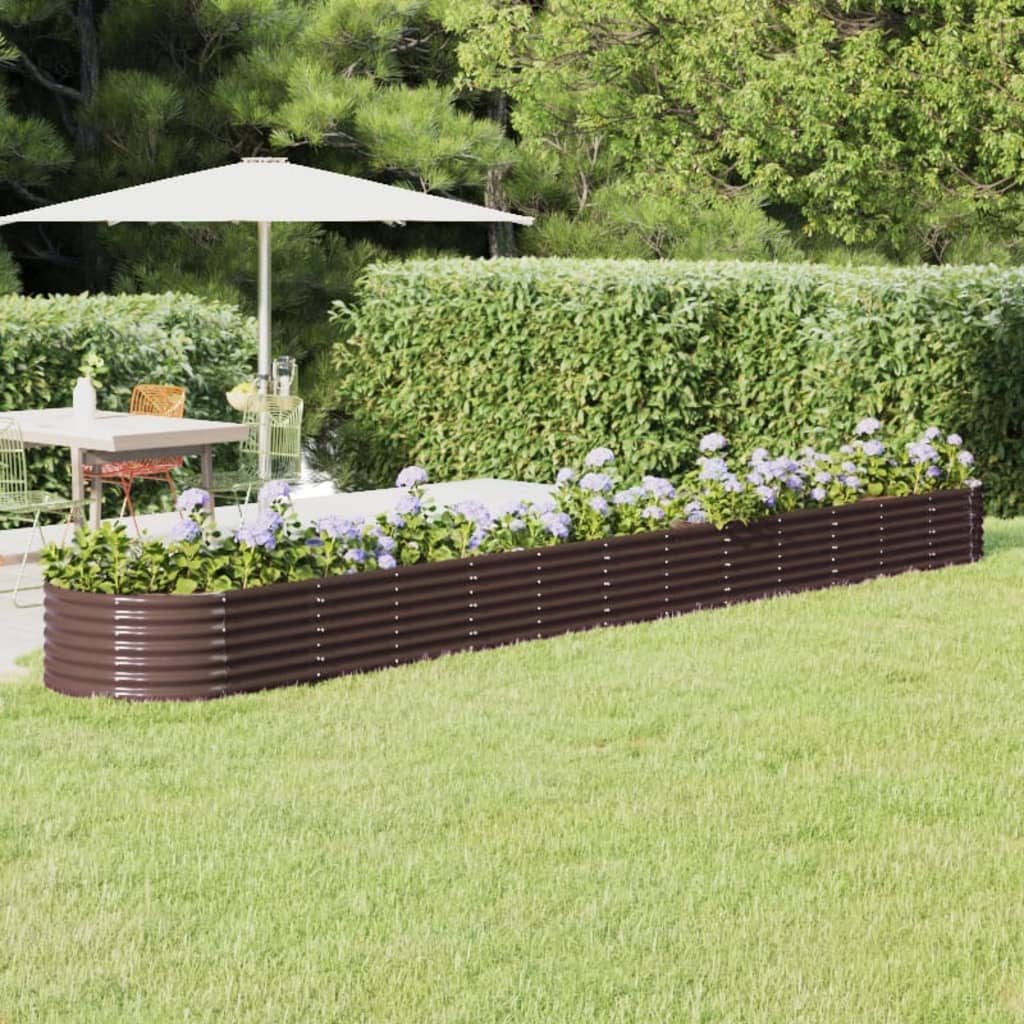 Garden Raised Bed Galvanised Steel
