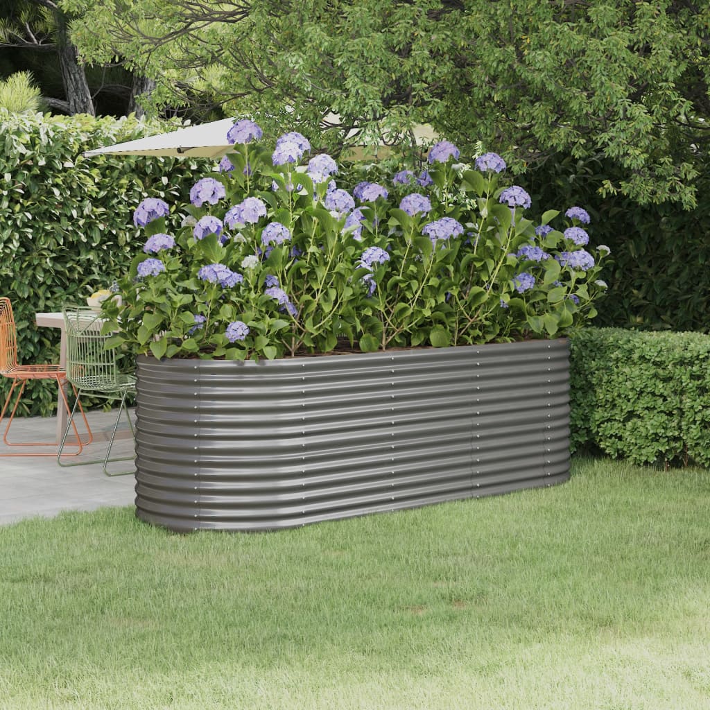 Garden Raised Bed Galvanised Steel