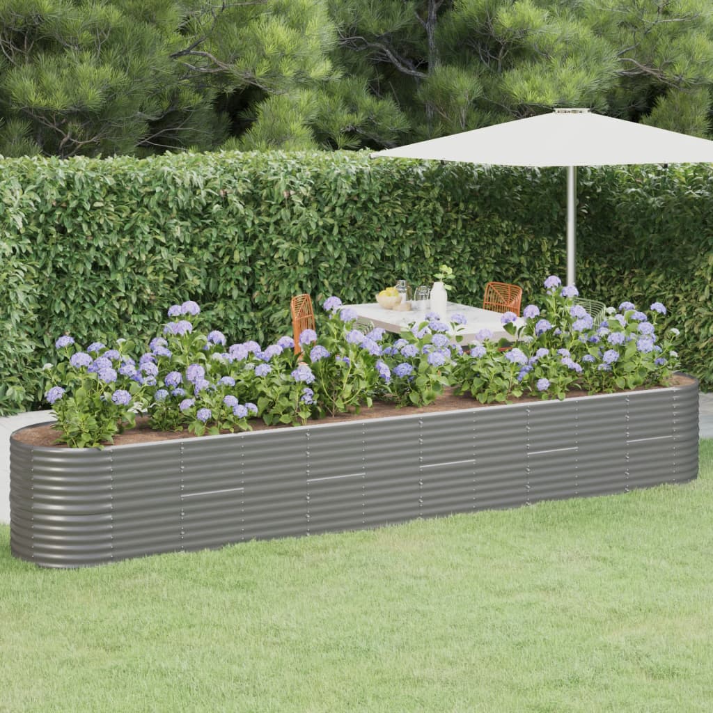Garden Raised Bed Galvanised Steel