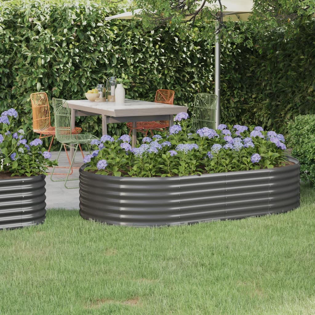 Garden Raised Bed Galvanised Steel