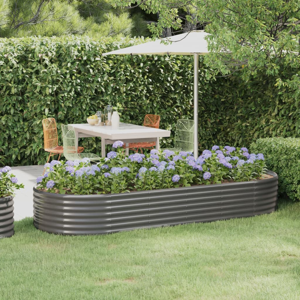 Garden Raised Bed Galvanised Steel