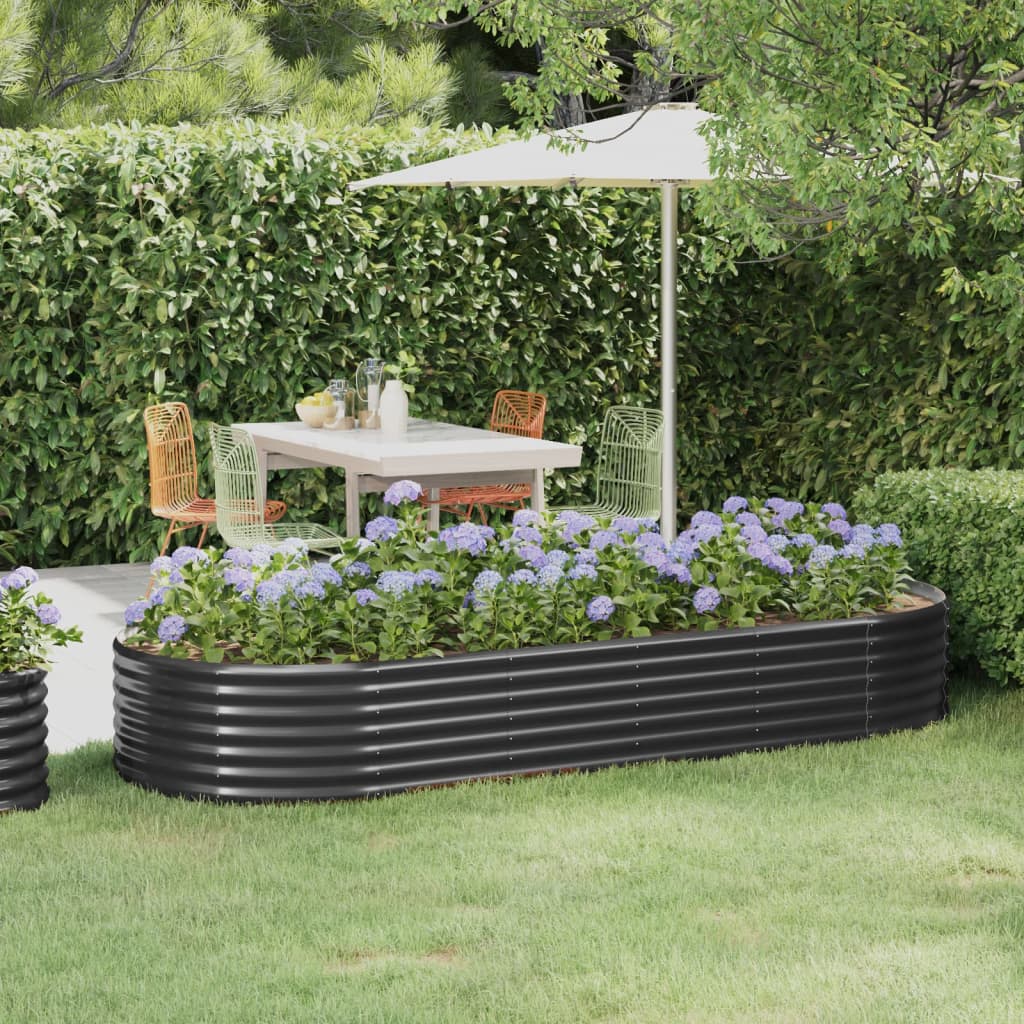 Garden Raised Bed Galvanised Steel
