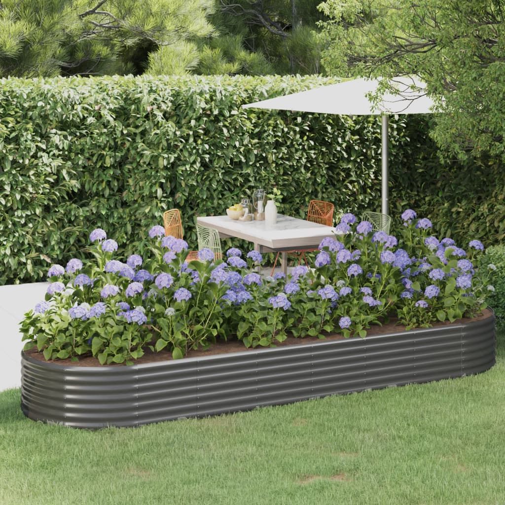 Garden Raised Bed Galvanised Steel