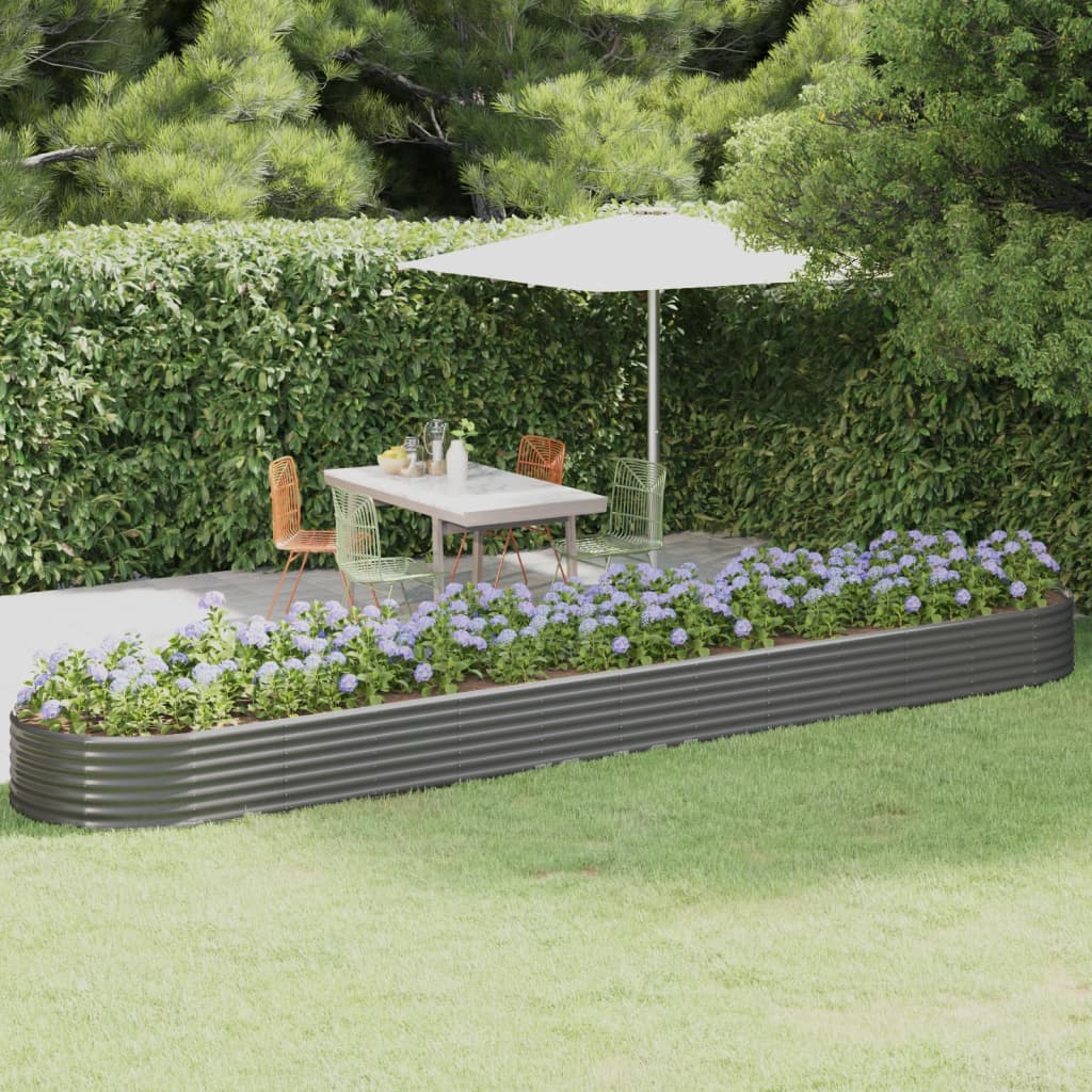 Garden Raised Bed Galvanised Steel