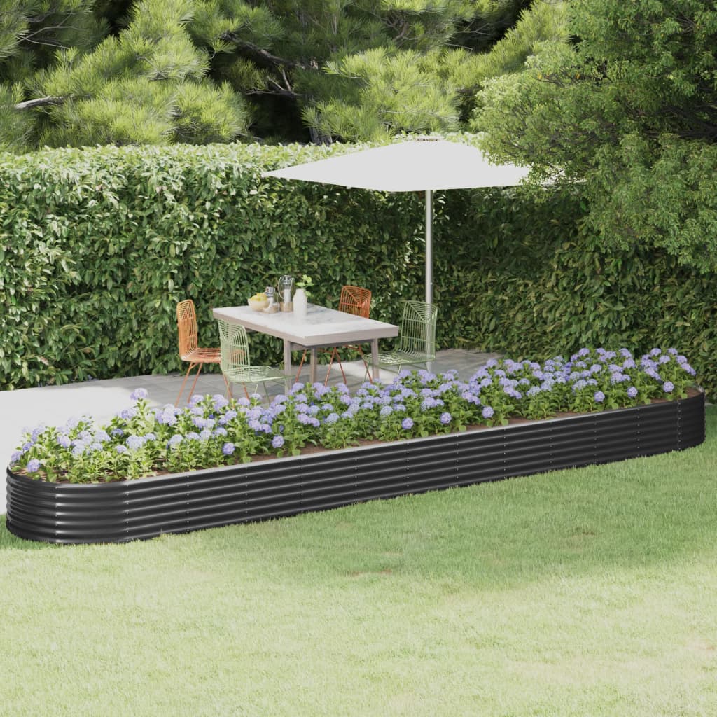 Garden Raised Bed Galvanised Steel