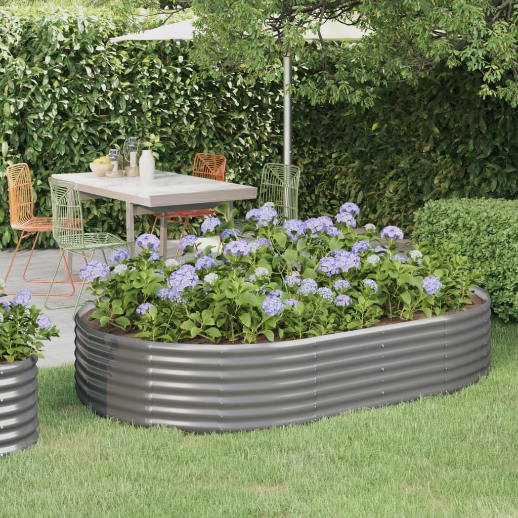 Garden Raised Bed Galvanised Steel