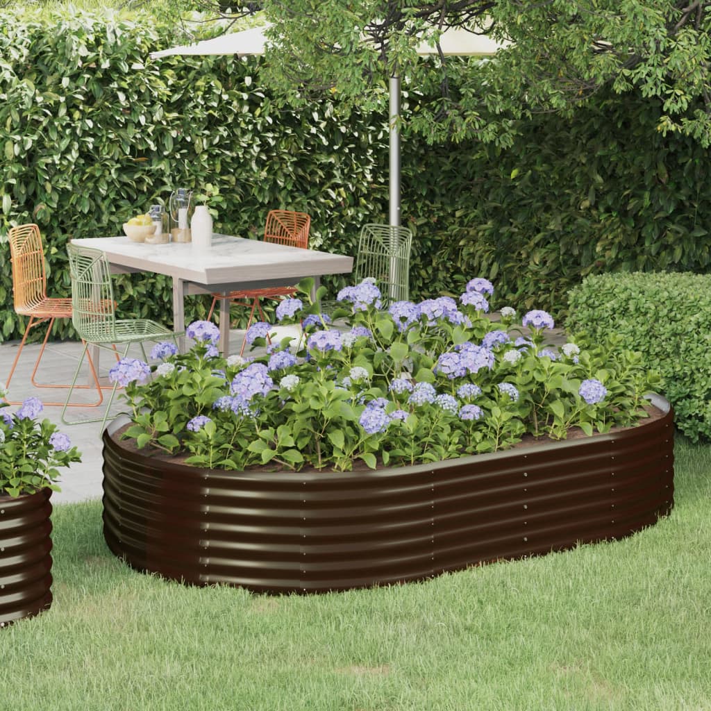 Garden Raised Bed Galvanised Steel