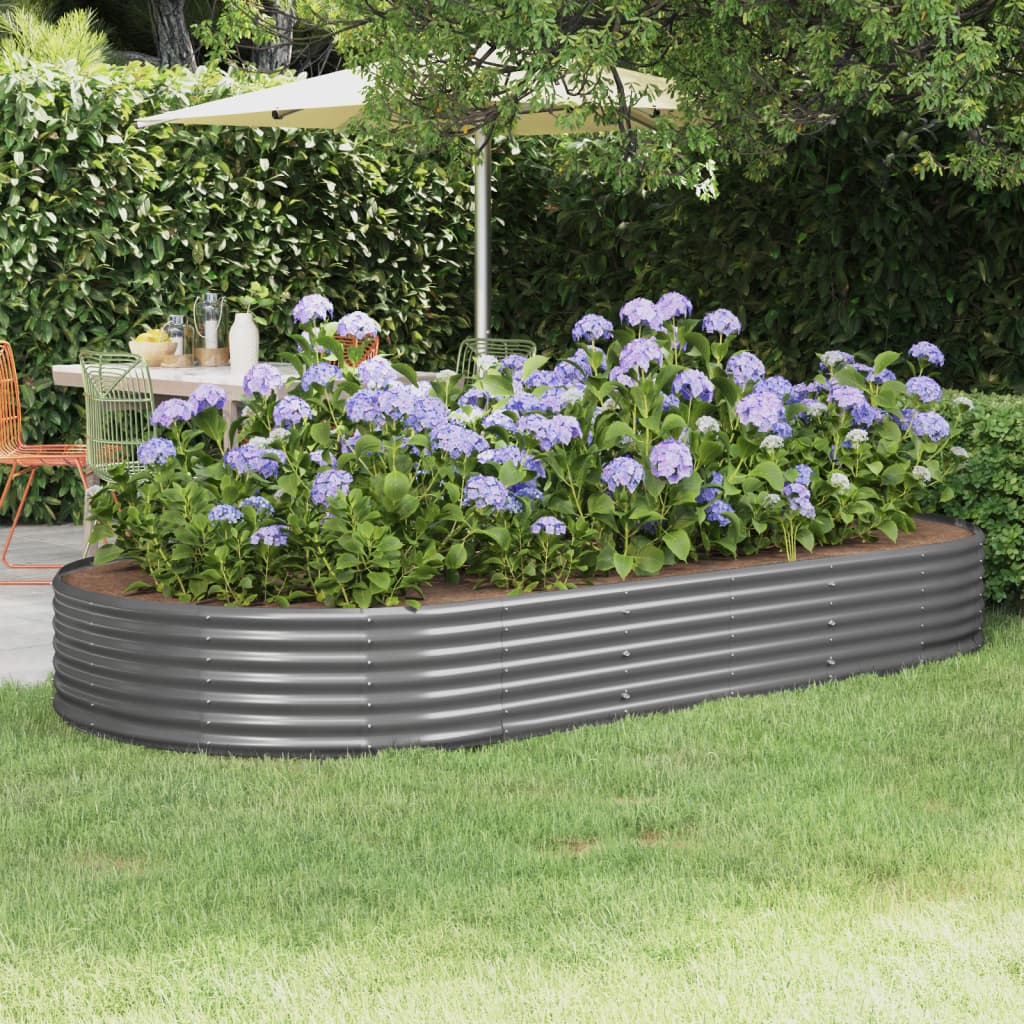 Garden Raised Bed Galvanised Steel