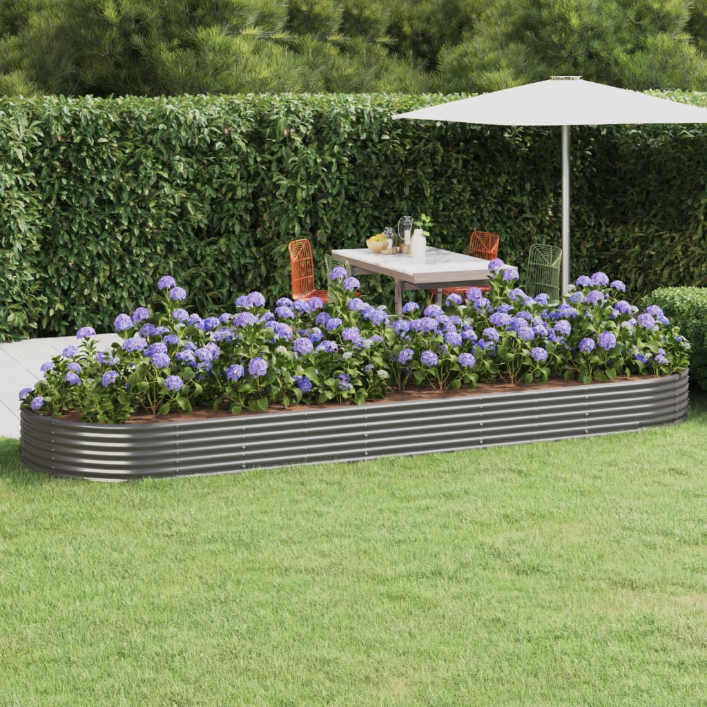 Garden Raised Bed Galvanised Steel