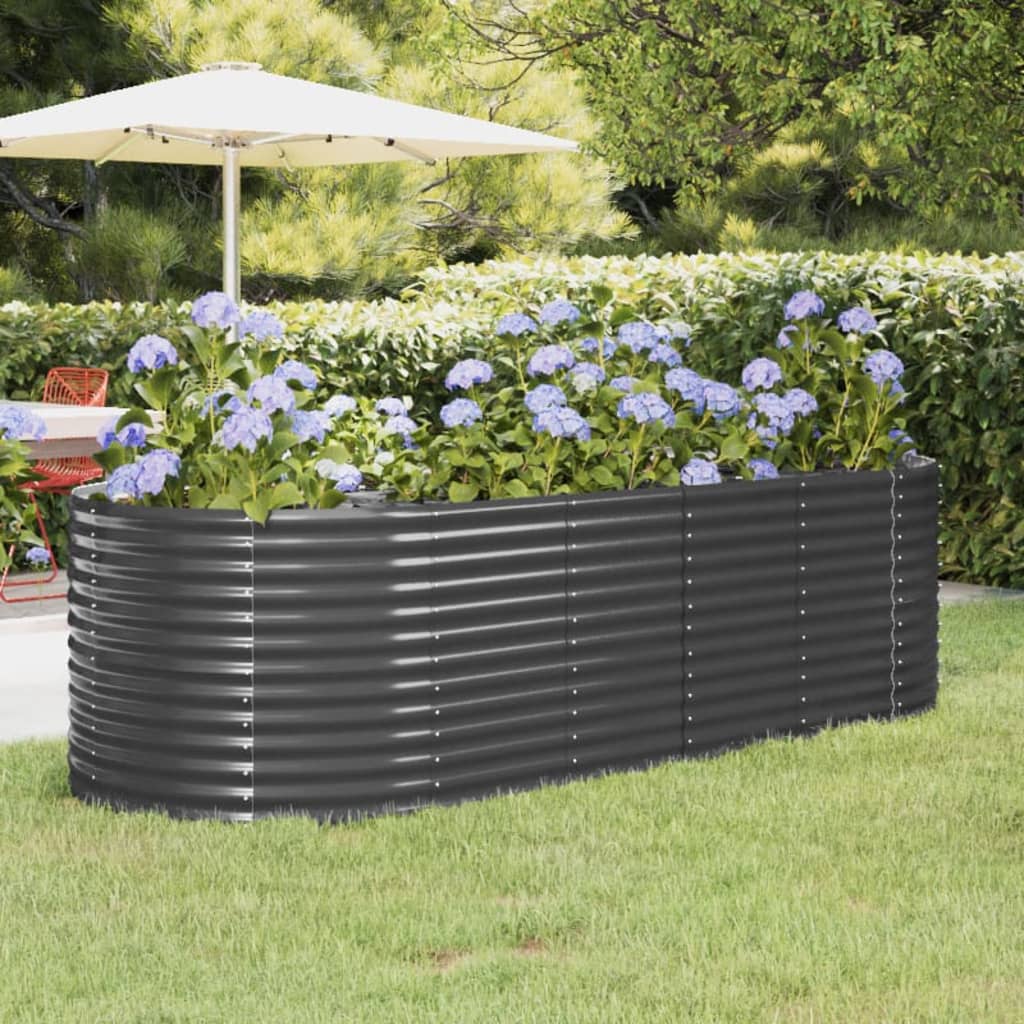 Garden Raised Bed Galvanised Steel