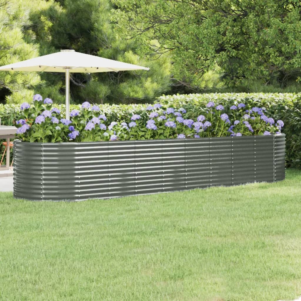 Garden Raised Bed Galvanised Steel