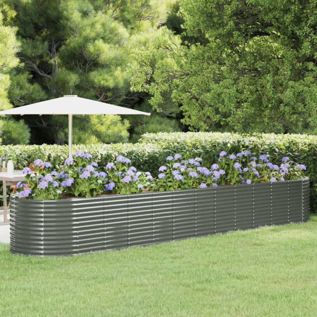 Garden Raised Bed Galvanised Steel