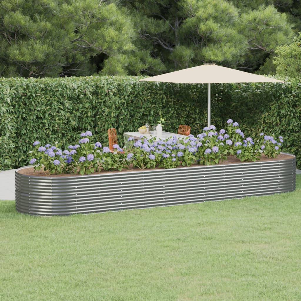 Garden Raised Bed Galvanised Steel