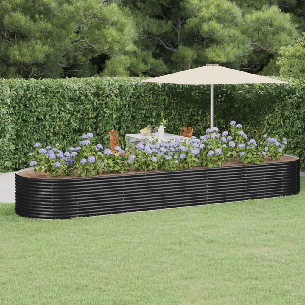 Garden Raised Bed Galvanised Steel