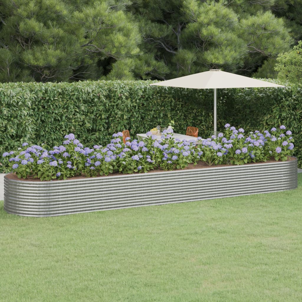 Garden Raised Bed Galvanised Steel