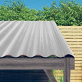 Roof Panels 12 Pcs Galvanised Steel