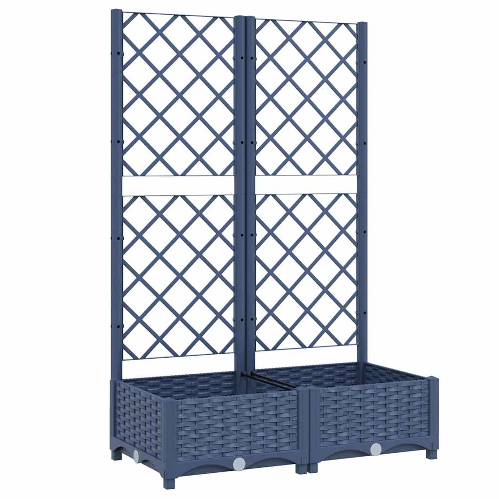 Garden Planter With Trellis Pp