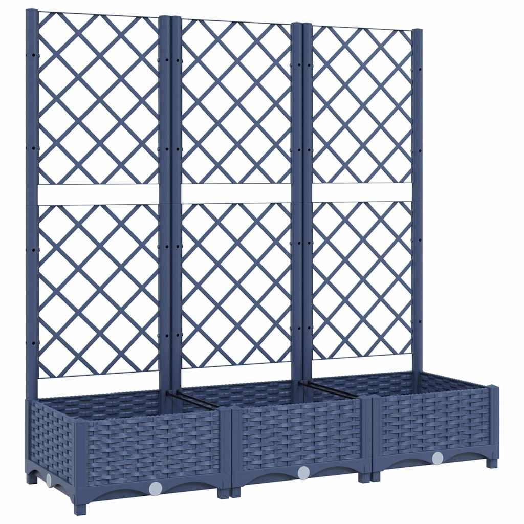 Garden Planter With Trellis Pp