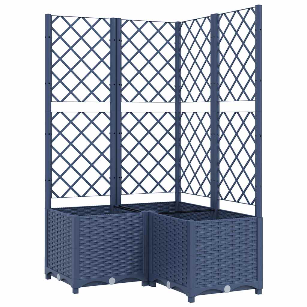Garden Planter With Trellis Pp