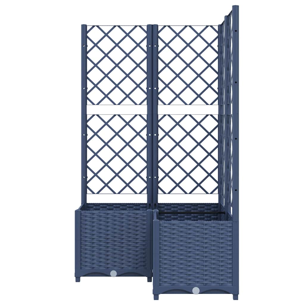 Garden Planter With Trellis Pp