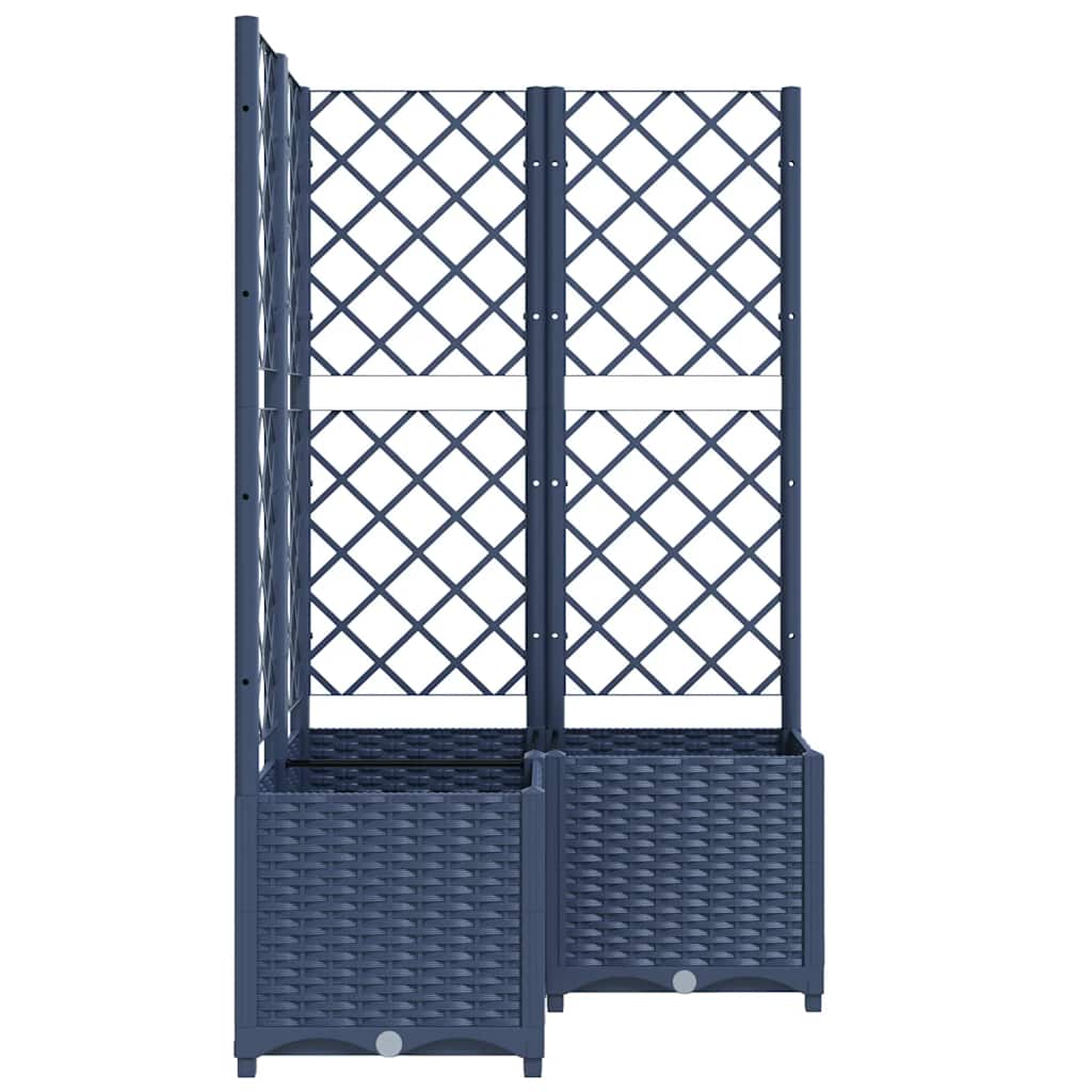 Garden Planter With Trellis Pp