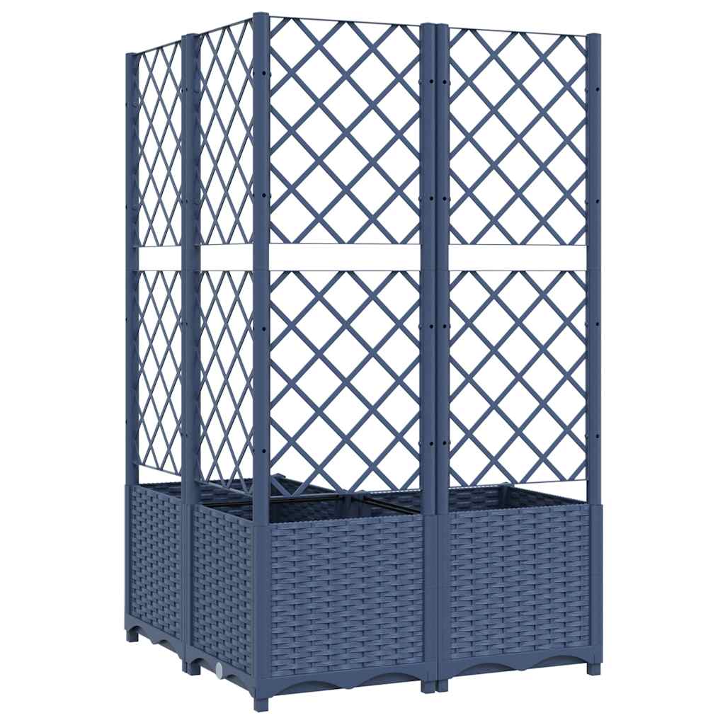 Garden Planter With Trellis Pp
