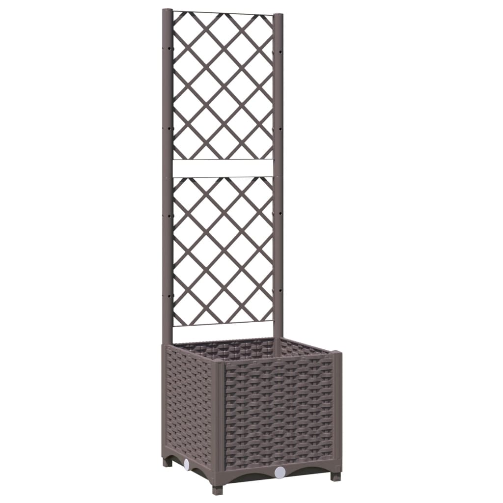 Garden Planter With Trellis Pp