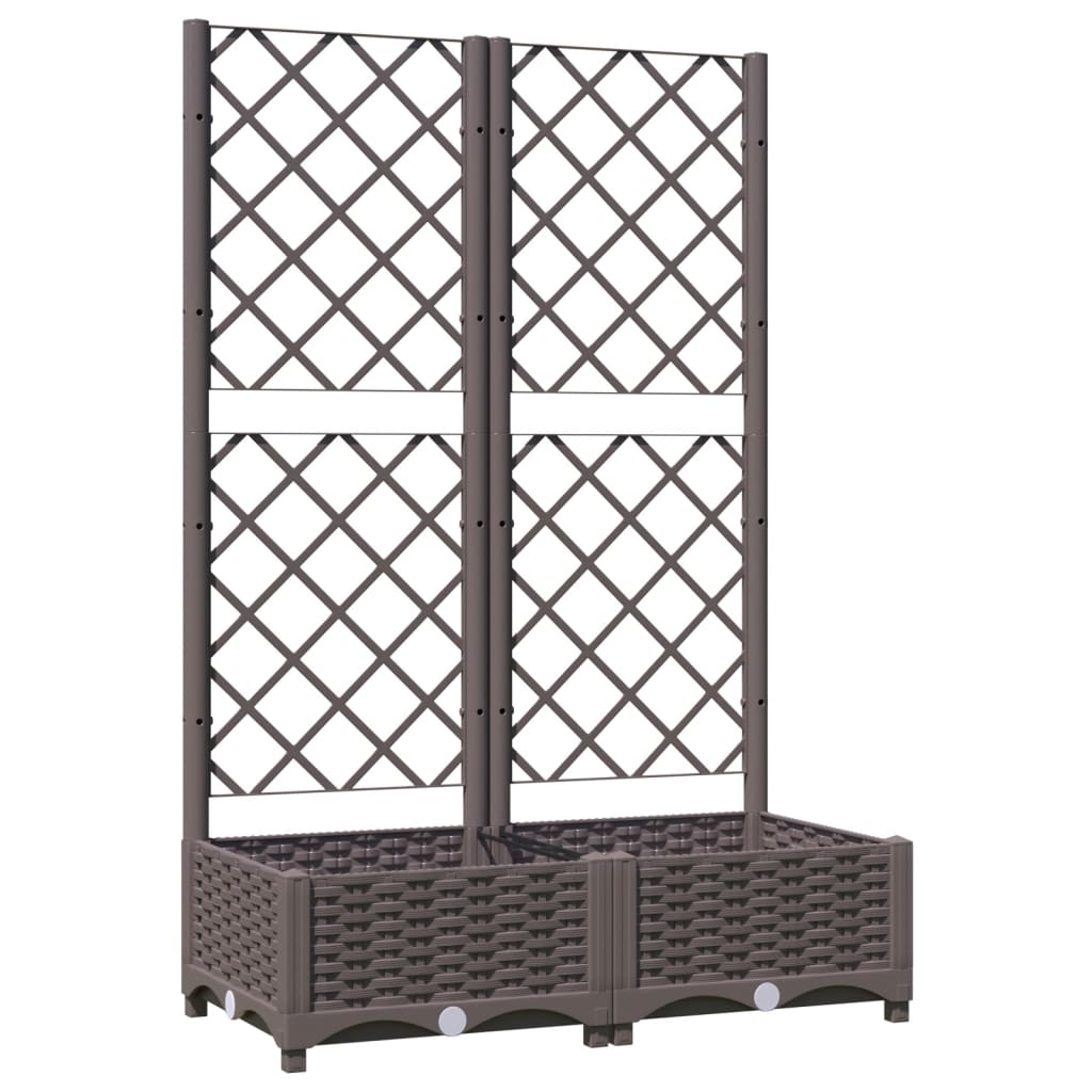 Garden Planter With Trellis Pp