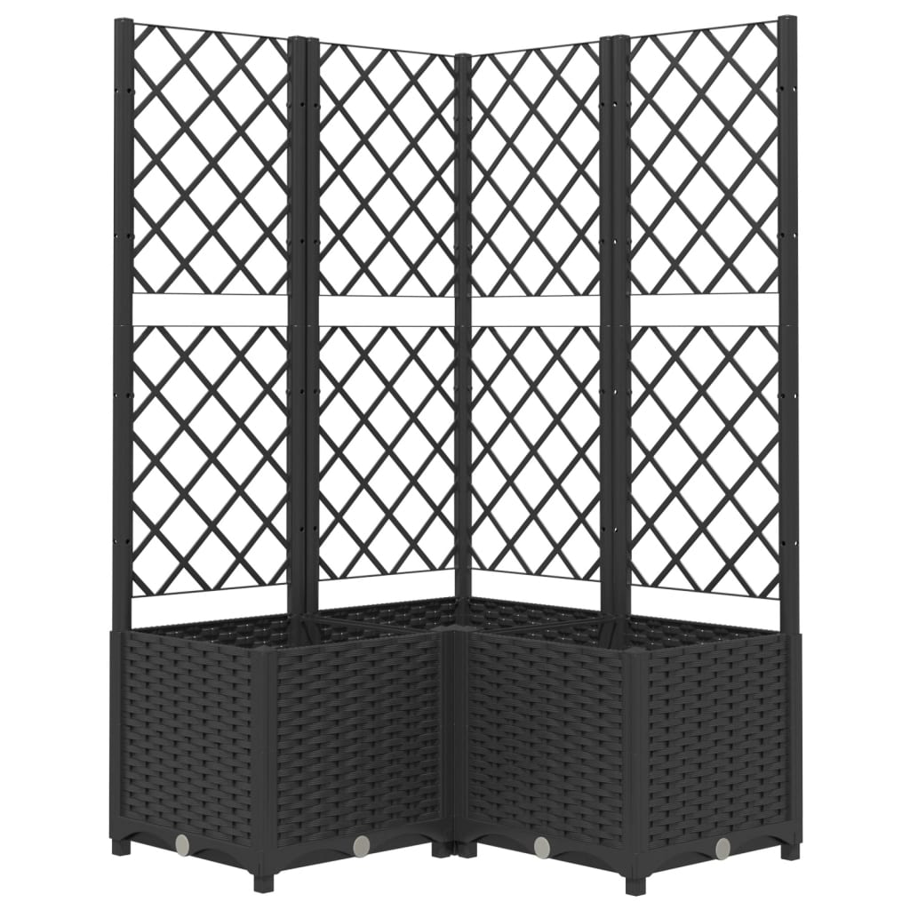 Garden Planter With Trellis Pp