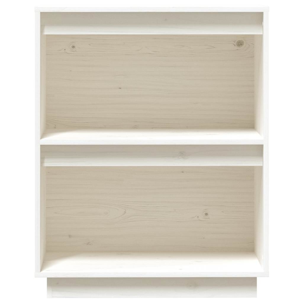 Sideboard Console Cabinet 60X34X75 Cm Solid Wood Pine honey brown black grey 60