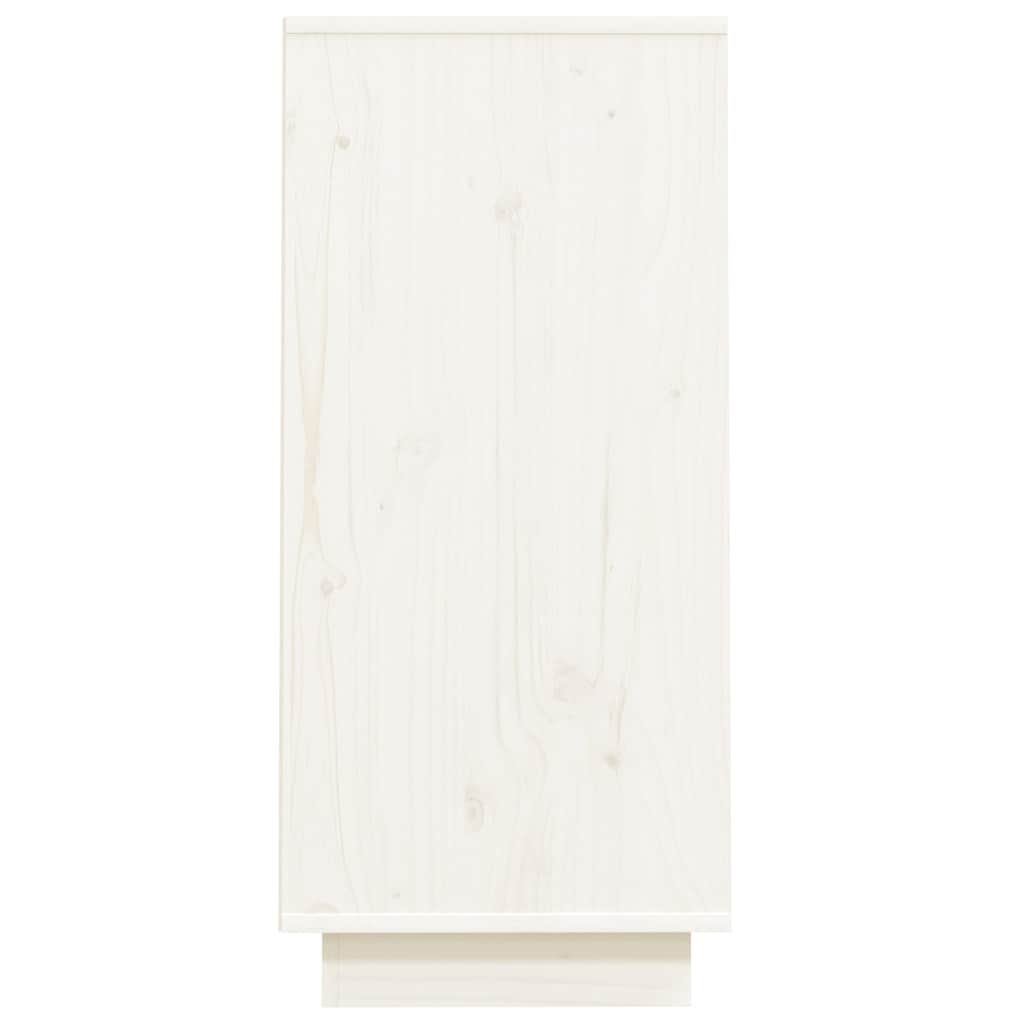 Sideboard Console Cabinet 60X34X75 Cm Solid Wood Pine honey brown black grey 60