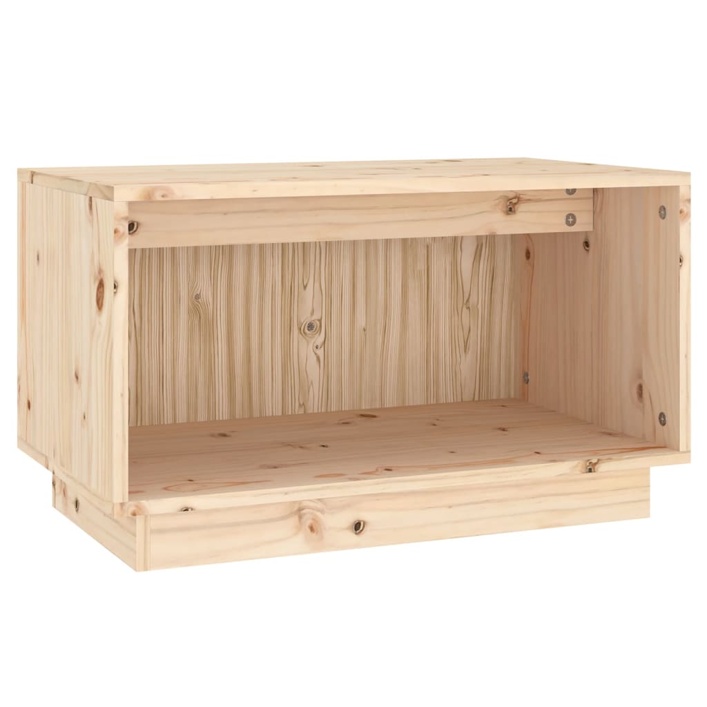 Tv Cabinet 60X35X35 Cm Solid Wood Pine