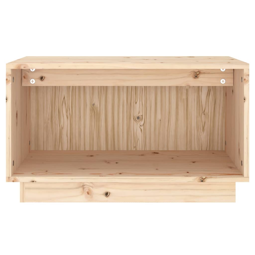 Tv Cabinet 60X35X35 Cm Solid Wood Pine