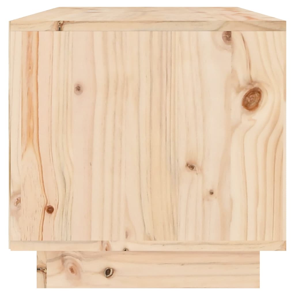 Tv Cabinet 60X35X35 Cm Solid Wood Pine