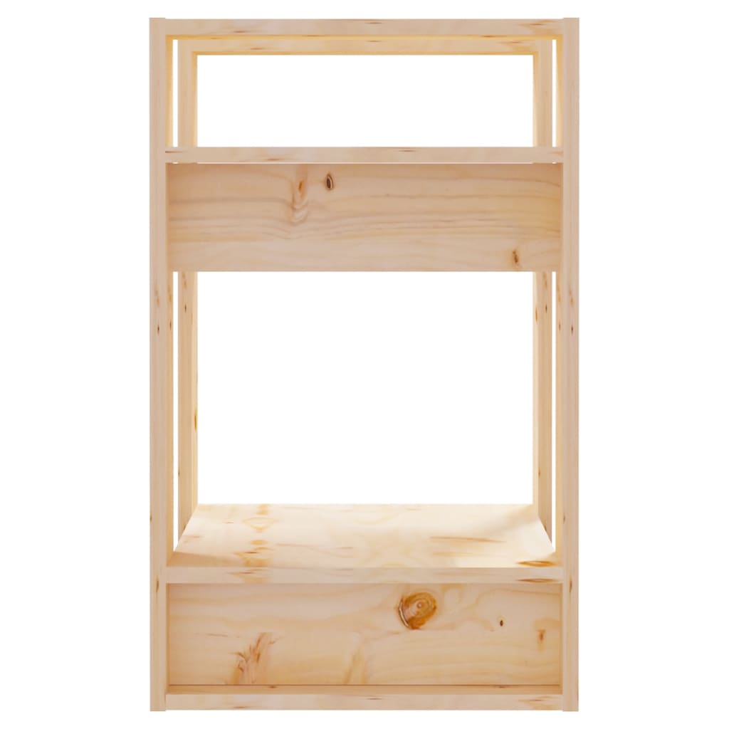 Book Cabinet/Room Divider Solid Wood Pine
