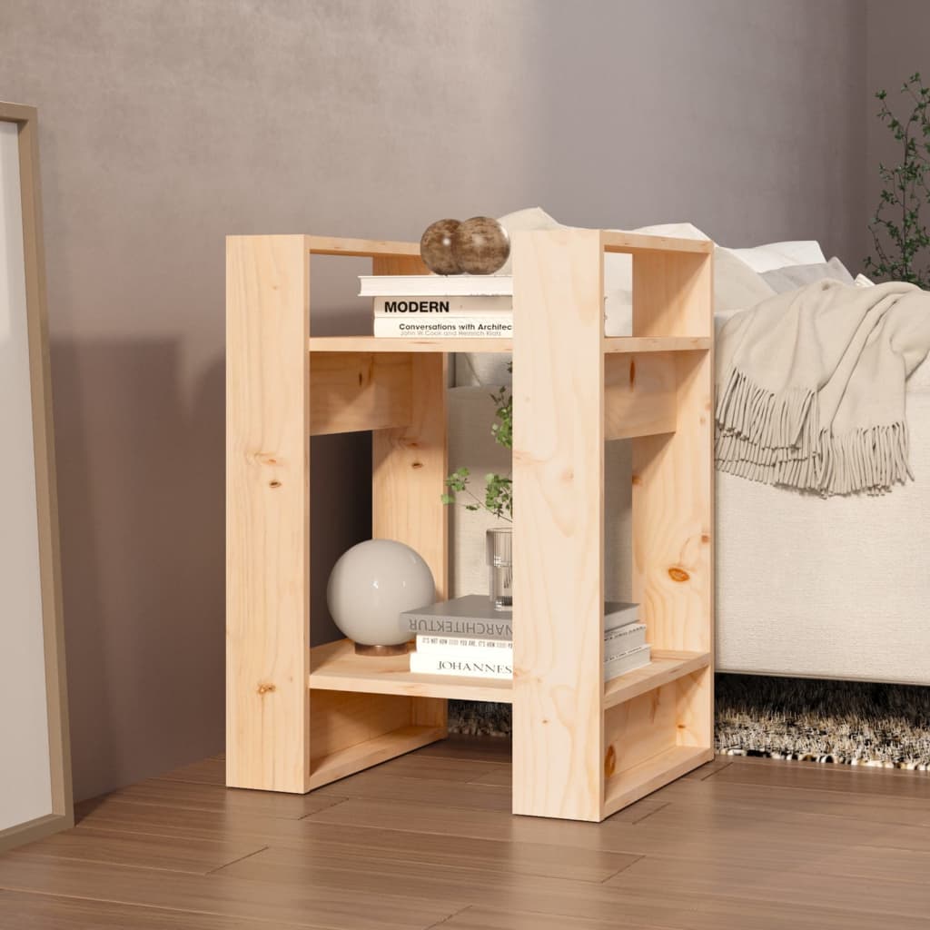 Book Cabinet/Room Divider Solid Wood Pine