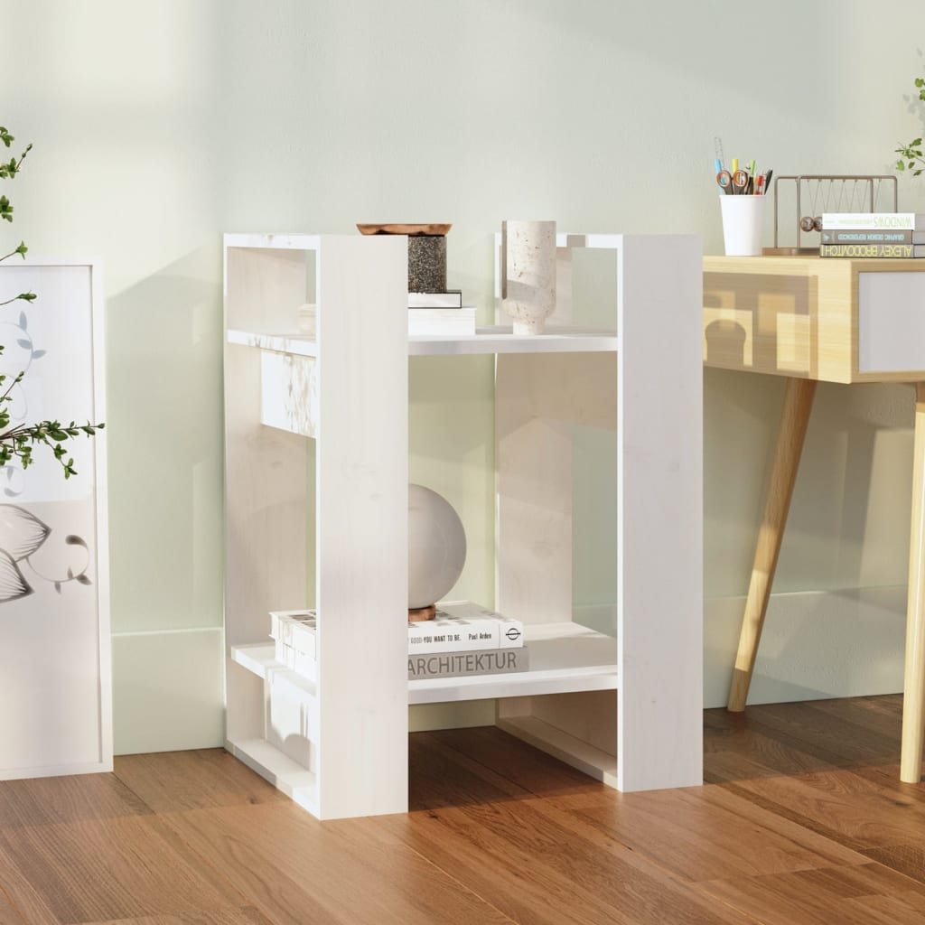 Book Cabinet/Room Divider Solid Wood Pine