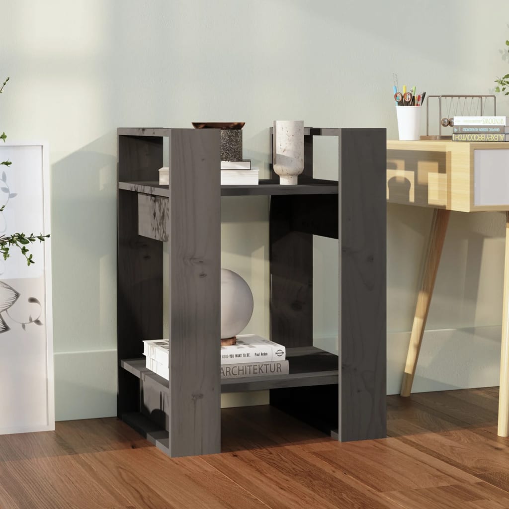 Book Cabinet/Room Divider Solid Wood Pine