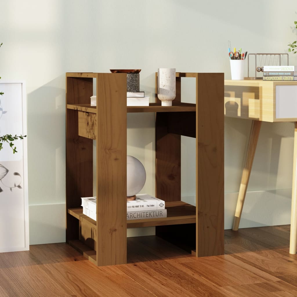 Book Cabinet/Room Divider Solid Wood Pine